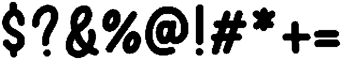 Mushroom Regular otf (400) Font OTHER CHARS