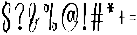 Music Birthday Regular otf (400) Font OTHER CHARS