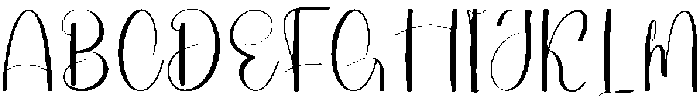 Music Birthday Regular otf (400) Font UPPERCASE