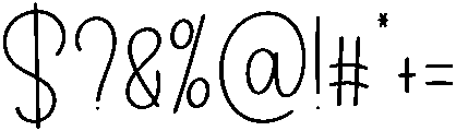 Music Regular otf (400) Font OTHER CHARS