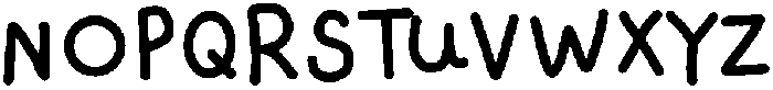 Mussbolo Notes 01 Regular otf (400) Font UPPERCASE