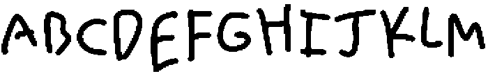 Mussbolo Notes 03 Regular otf (400) Font UPPERCASE