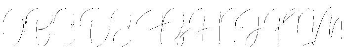 Mustache otf (400) Font UPPERCASE