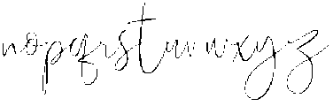 Mustache otf (400) Font LOWERCASE