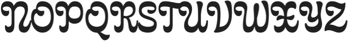 Mustadelic Regular otf (400) Font UPPERCASE