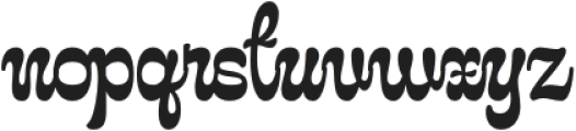 Mustadelic Regular otf (400) Font LOWERCASE