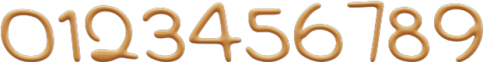 Mustard 3D Regular otf (400) Font OTHER CHARS