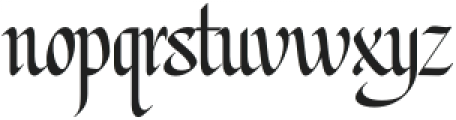 Mustopha-Regular otf (400) Font LOWERCASE