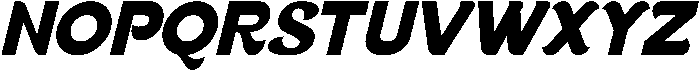 Mustreal Italic otf (400) Font UPPERCASE