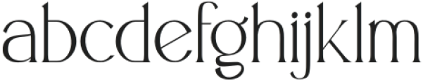 Mutalis Fashion Regular otf (400) Font LOWERCASE