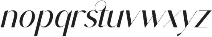Muteds Starlit Italic otf (400) Font LOWERCASE