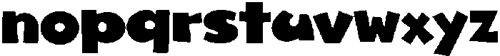 Muter Kids Regular otf (400) Font LOWERCASE