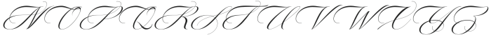 MutiaraCalligraphy-Italic otf (400) Font UPPERCASE