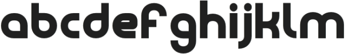 Mutiny otf (400) Font LOWERCASE