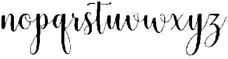 mudhisa script Regular otf (400) Font LOWERCASE