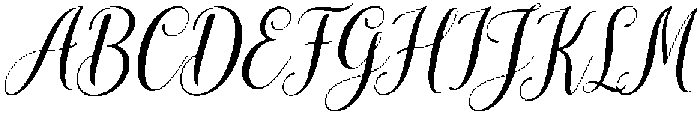 mudhisa slant Regular otf (400) Font UPPERCASE