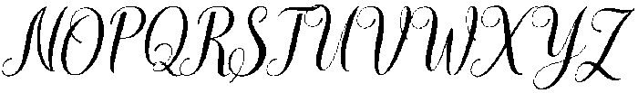 mudhisa slant Regular otf (400) Font UPPERCASE