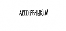 Muertos Typeface Font LOWERCASE