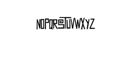 Muertos Typeface Font LOWERCASE