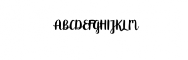 Mukadua Script.otf Font UPPERCASE