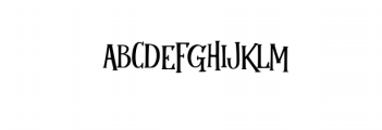 Mukadua.otf Font UPPERCASE