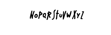 MuriTheFont Font LOWERCASE