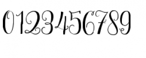 Mulberry Script Pro Regular Font OTHER CHARS