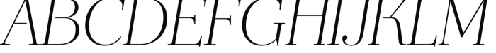 Mussica Italic Font UPPERCASE