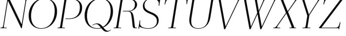 Mussica Italic Font UPPERCASE