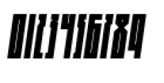 Muzarela Extracondensed Black Italic Font OTHER CHARS