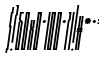 Muzarela Extracondensed Light Italic Font OTHER CHARS