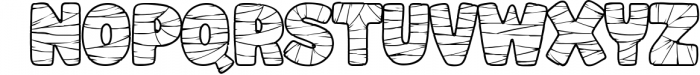 Mummified - Kids horror font 1 Font LOWERCASE