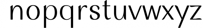 Musk 3 Font LOWERCASE