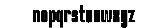 MUNDIAL1 Font LOWERCASE