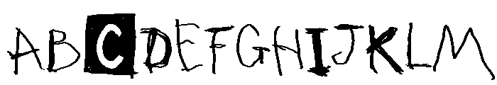 MUNO Regular Font UPPERCASE