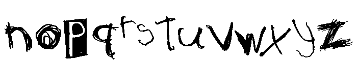MUNO Regular Font LOWERCASE