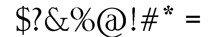 MuOnline Font OTHER CHARS
