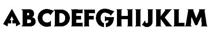 MuOnline Font UPPERCASE