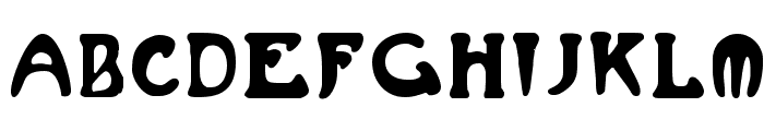 MuchaFrenchCapitals Font UPPERCASE