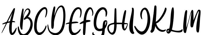 Mudega FREE Font UPPERCASE