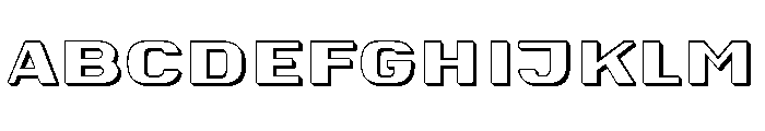 Muela Hollow Regular FONT