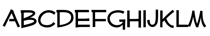 MufferawRg-Regular Font LOWERCASE