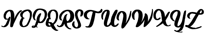 Mugle FREE Font UPPERCASE