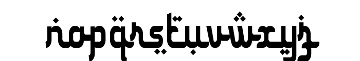 Muharram Font LOWERCASE
