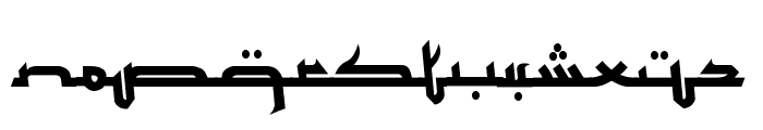 Mukadimah Font LOWERCASE