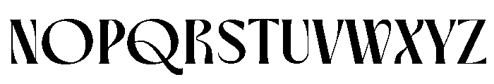 Mukqhe Regular Trial Font UPPERCASE