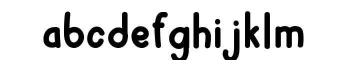 Mulbena Font LOWERCASE