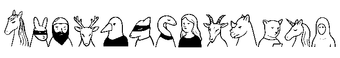 Munchpixed Font LOWERCASE