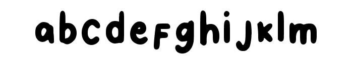 Mungil Regular Font LOWERCASE