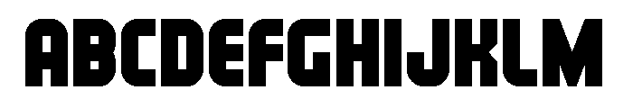 Municipal Font UPPERCASE